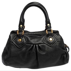 Marc by Marc Jacobs Classic Q pebbled leather satchel